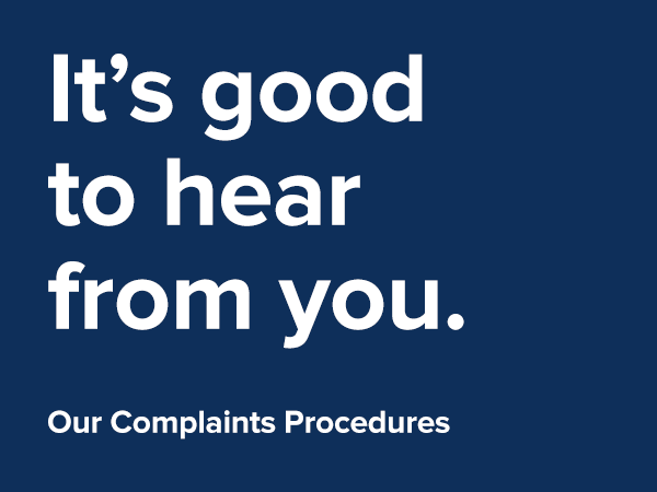 Joedan Complaints Procedures