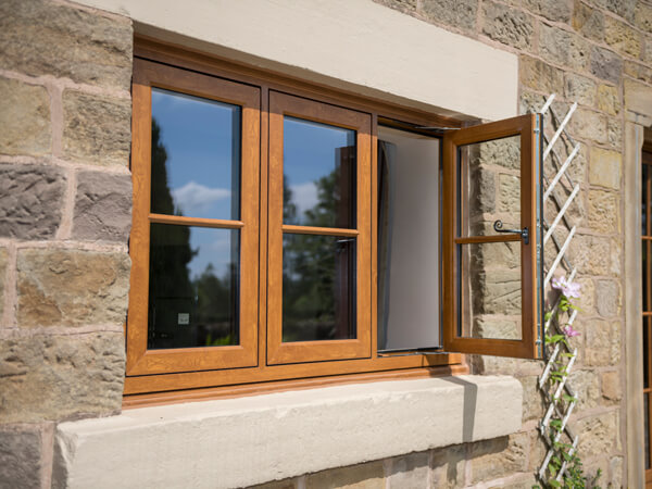 Oak Envisage Flush Windows