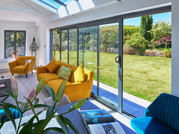 Aluminium Triple Track Patio Doors